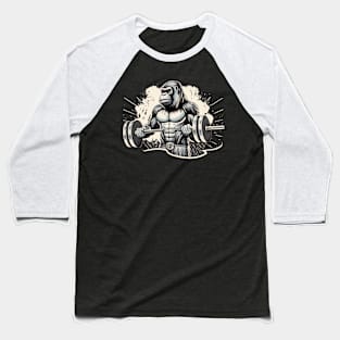 Jungle Gym: Gorilla's Grind Baseball T-Shirt